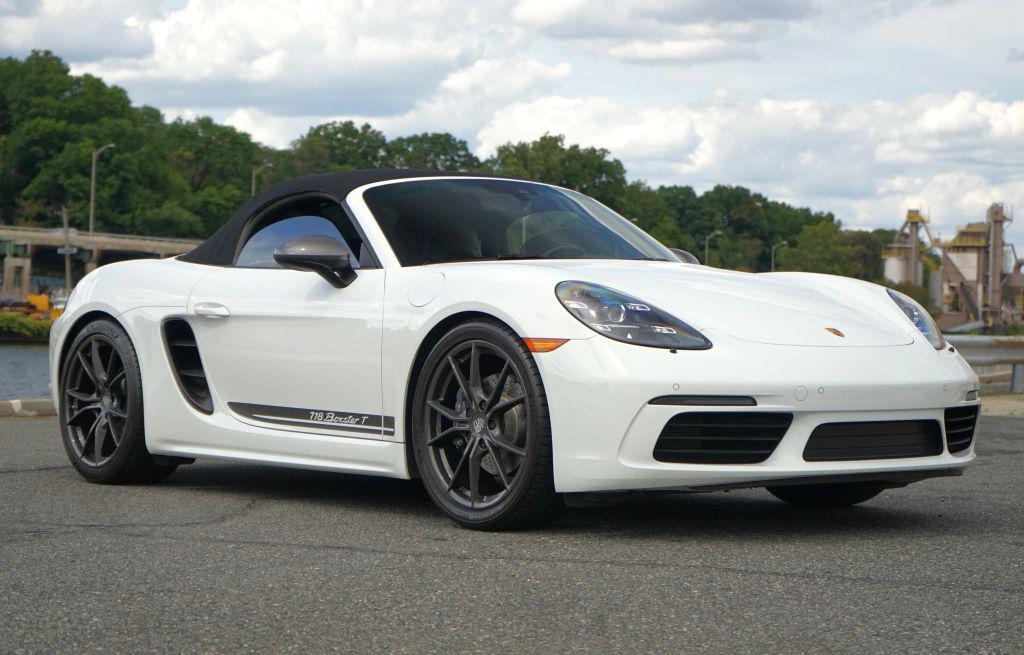 used 2021 Porsche 718 Boxster car, priced at $58,900