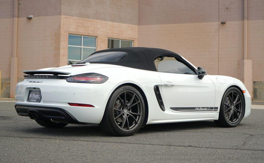 used 2021 Porsche 718 Boxster car, priced at $58,900
