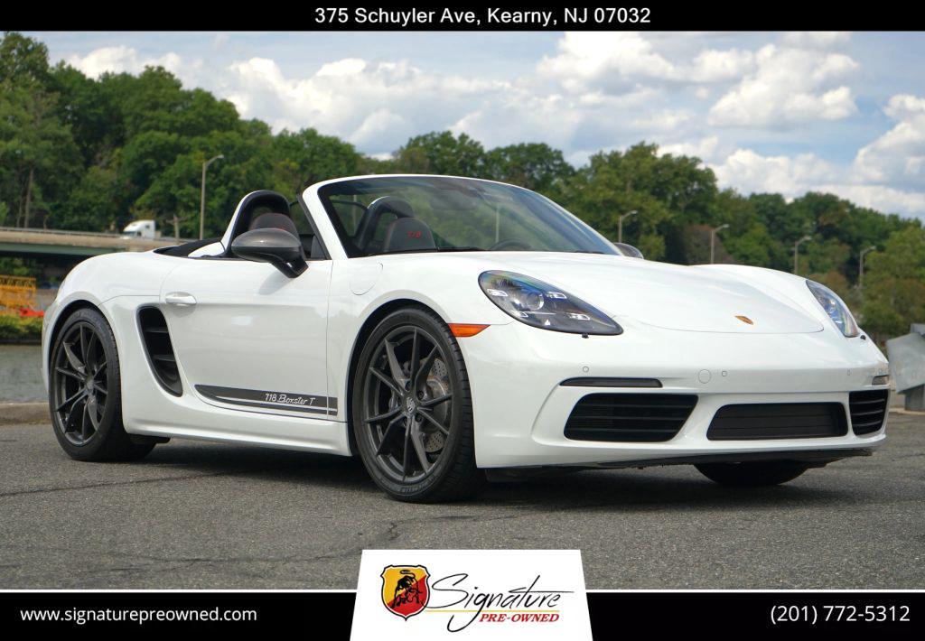 used 2021 Porsche 718 Boxster car, priced at $58,900