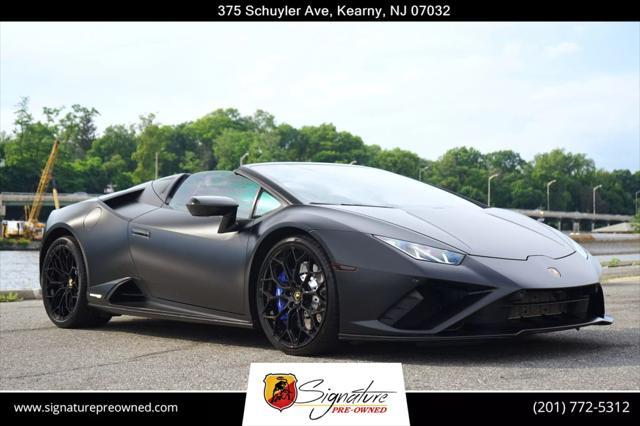 used 2021 Lamborghini Huracan EVO car, priced at $277,900