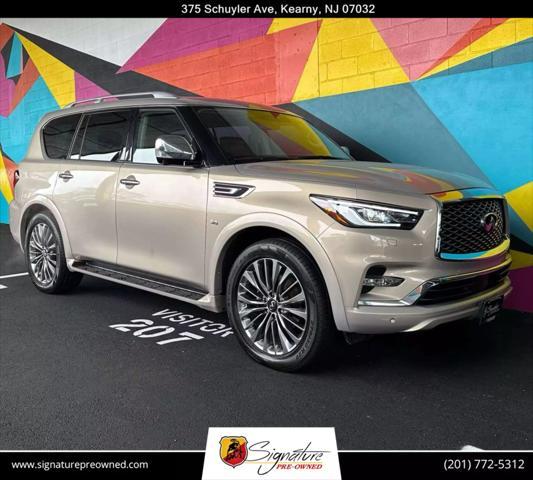 used 2020 INFINITI QX80 car, priced at $37,900