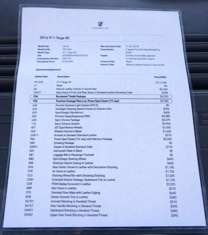 used 2016 Porsche 911 car, priced at $119,900