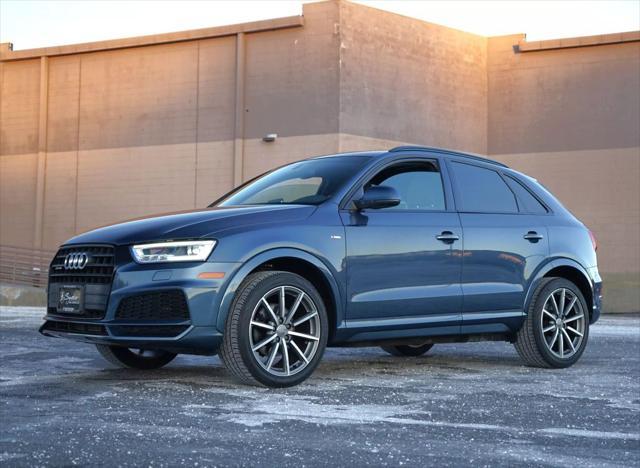 used 2018 Audi Q3 car, priced at $22,500