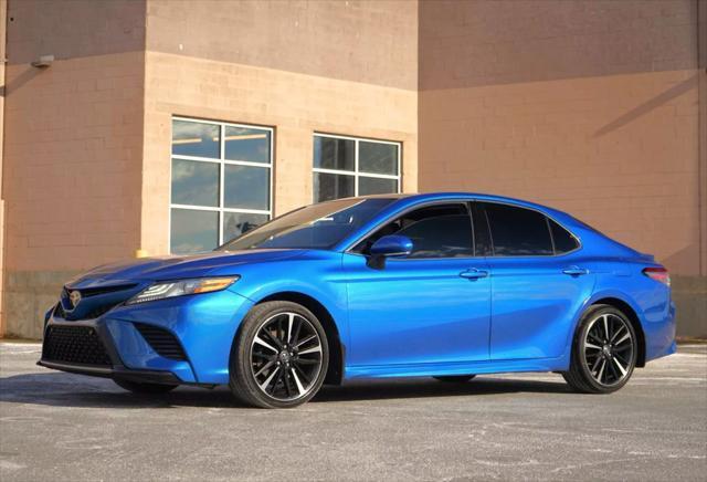 used 2018 Toyota Camry car, priced at $17,900