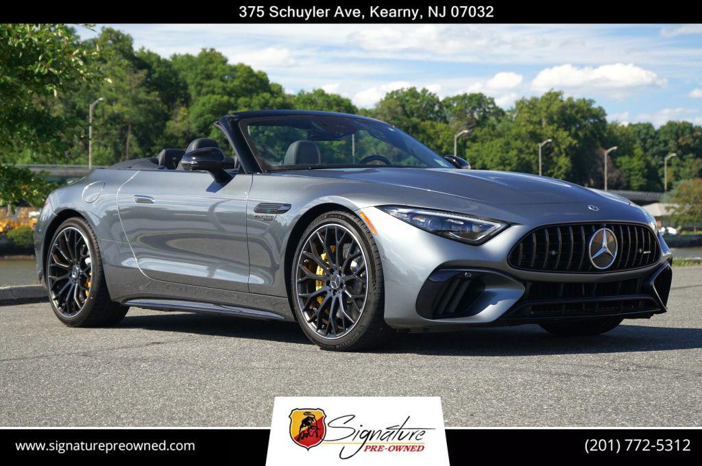 used 2022 Mercedes-Benz AMG SL 55 car, priced at $87,900