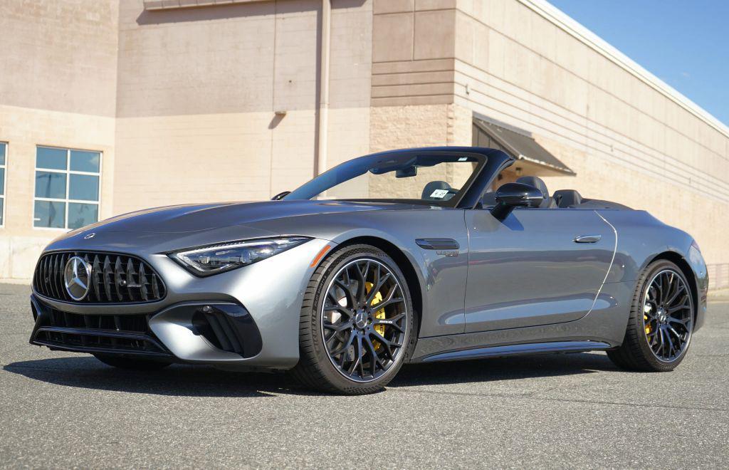used 2022 Mercedes-Benz AMG SL 55 car, priced at $87,900