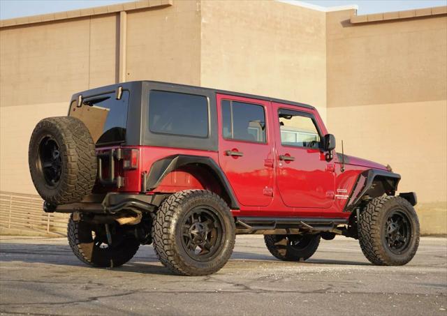 used 2012 Jeep Wrangler Unlimited car, priced at $17,200