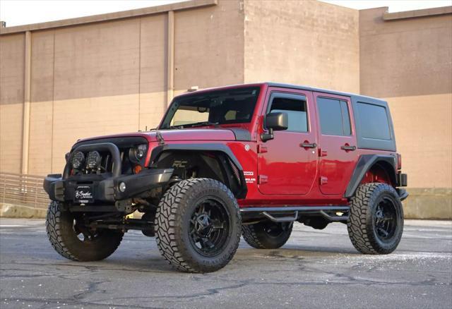 used 2012 Jeep Wrangler Unlimited car, priced at $17,200