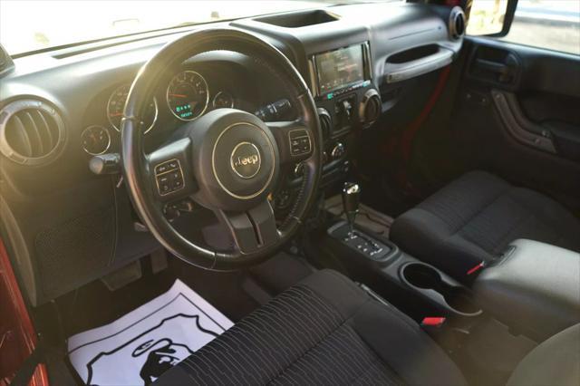 used 2012 Jeep Wrangler Unlimited car, priced at $17,200