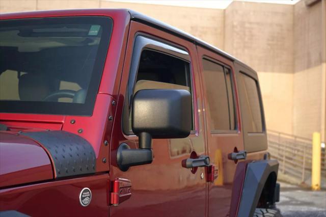 used 2012 Jeep Wrangler Unlimited car, priced at $17,200