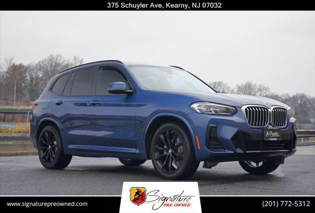 used 2022 BMW X3 car, priced at $35,275