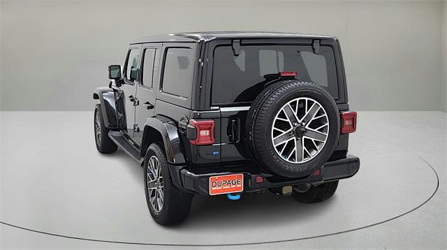 used 2022 Jeep Wrangler Unlimited 4xe car, priced at $34,999