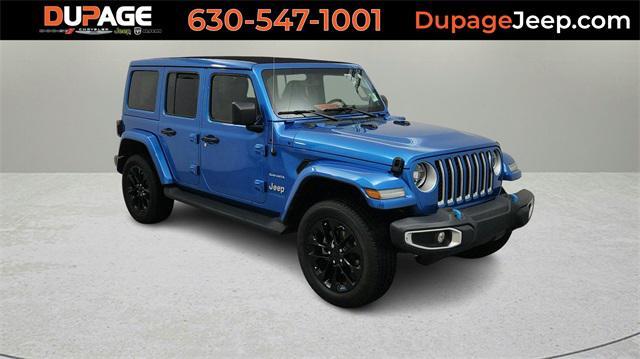 used 2022 Jeep Wrangler Unlimited car, priced at $34,200