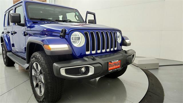used 2018 Jeep Wrangler Unlimited car, priced at $27,823