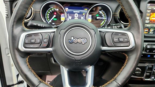used 2022 Jeep Wrangler Unlimited 4xe car, priced at $36,689