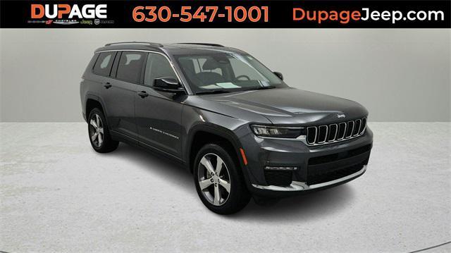 used 2022 Jeep Grand Cherokee L car, priced at $30,999