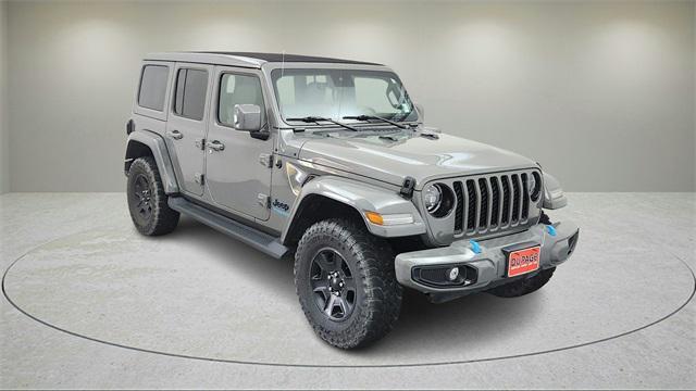 used 2022 Jeep Wrangler Unlimited 4xe car, priced at $34,904