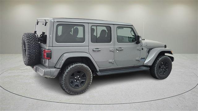 used 2022 Jeep Wrangler Unlimited 4xe car, priced at $34,904
