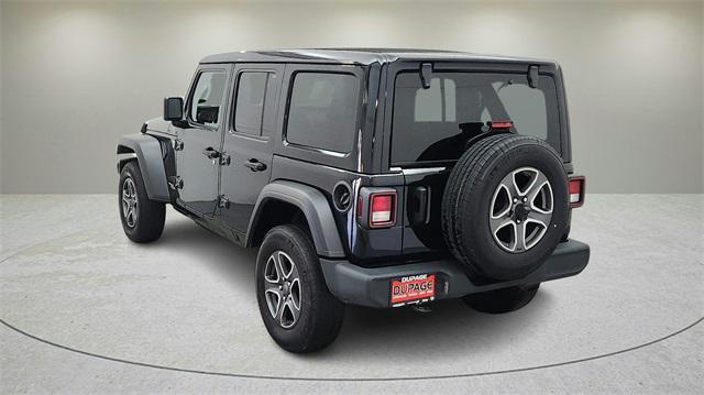 used 2021 Jeep Wrangler Unlimited car, priced at $27,950