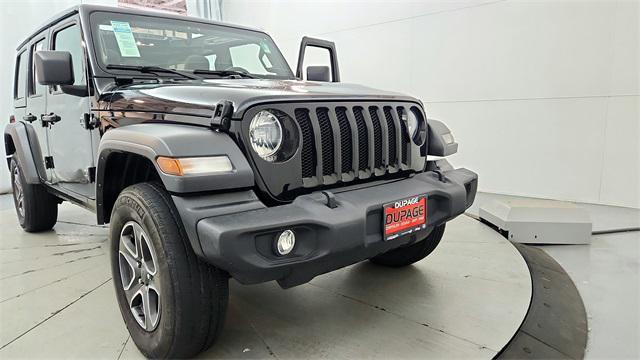 used 2021 Jeep Wrangler Unlimited car, priced at $27,950