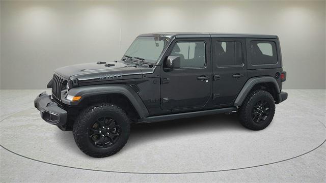 used 2021 Jeep Wrangler Unlimited car, priced at $27,500