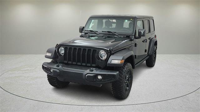 used 2021 Jeep Wrangler Unlimited car, priced at $27,500