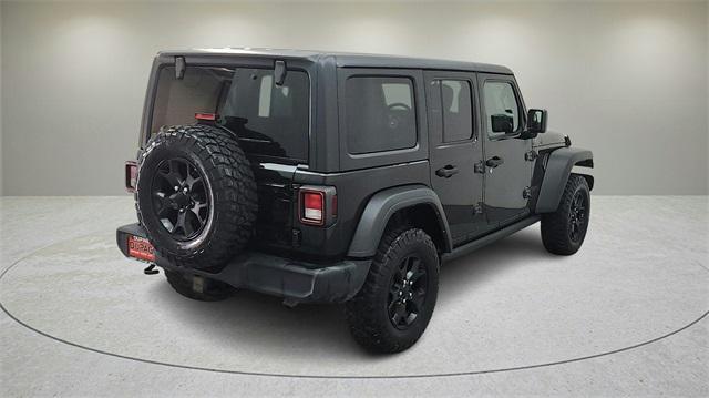 used 2021 Jeep Wrangler Unlimited car, priced at $27,500