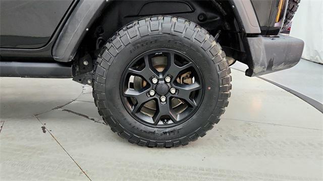 used 2021 Jeep Wrangler Unlimited car, priced at $27,500