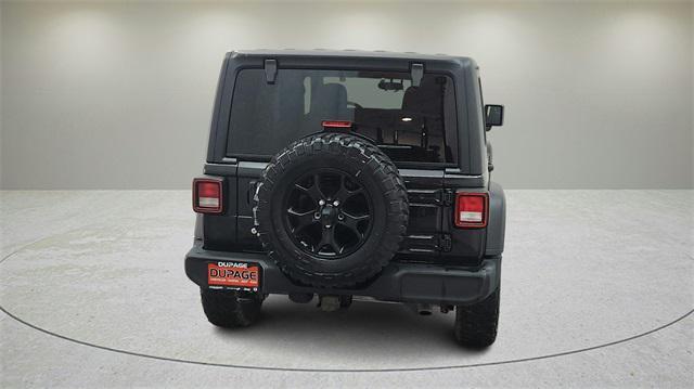 used 2021 Jeep Wrangler Unlimited car, priced at $27,500