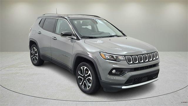 used 2022 Jeep Compass car, priced at $23,461