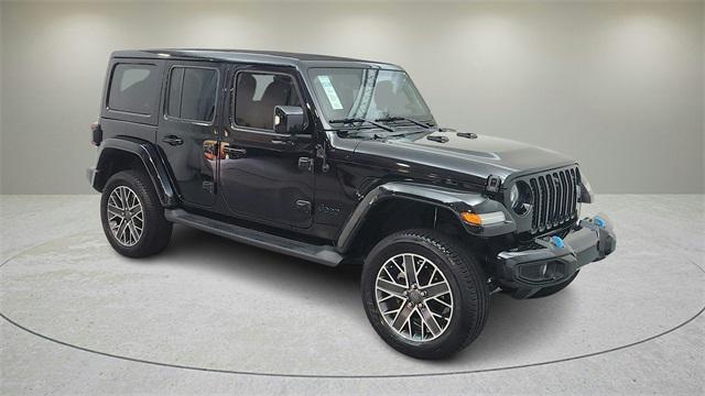 used 2022 Jeep Wrangler Unlimited 4xe car, priced at $34,996