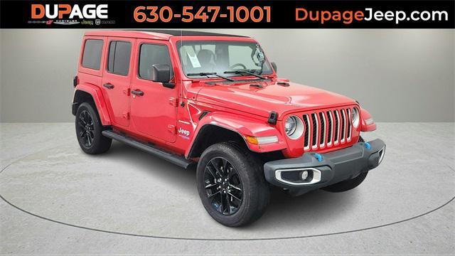used 2022 Jeep Wrangler Unlimited 4xe car, priced at $31,123