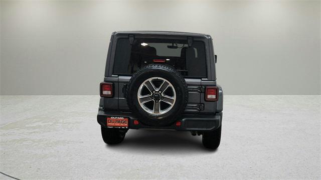 used 2022 Jeep Wrangler Unlimited car, priced at $33,500