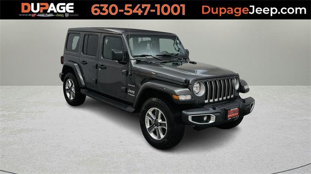 used 2022 Jeep Wrangler Unlimited car, priced at $33,500