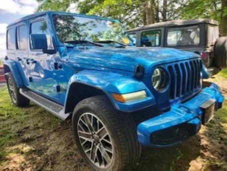 used 2022 Jeep Wrangler Unlimited 4xe car, priced at $37,999