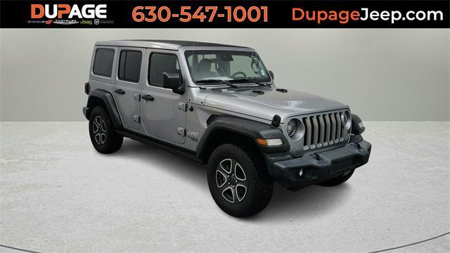 used 2021 Jeep Wrangler Unlimited car, priced at $27,994