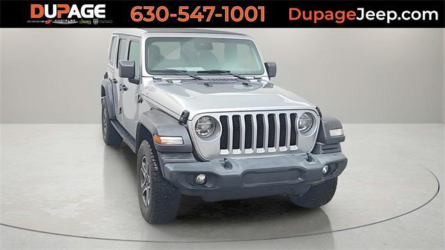 used 2021 Jeep Wrangler Unlimited car, priced at $29,757