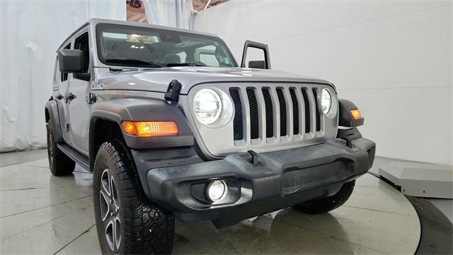 used 2021 Jeep Wrangler Unlimited car, priced at $29,757