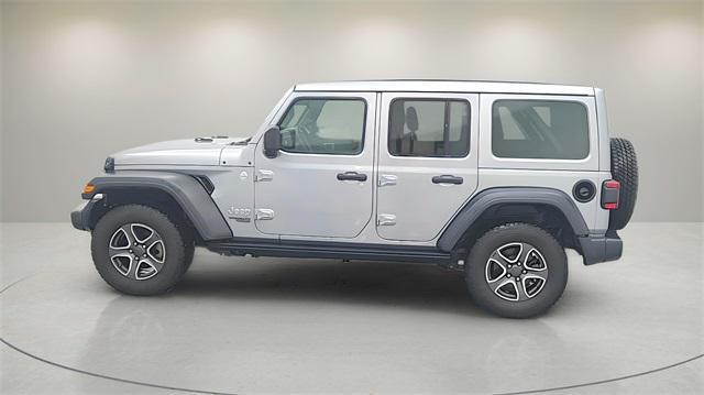 used 2021 Jeep Wrangler Unlimited car, priced at $29,757