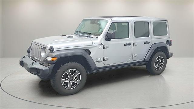 used 2021 Jeep Wrangler Unlimited car, priced at $29,757