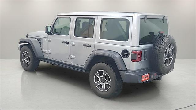 used 2021 Jeep Wrangler Unlimited car, priced at $29,757