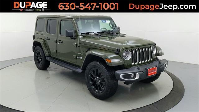 used 2021 Jeep Wrangler Unlimited 4xe car, priced at $36,148