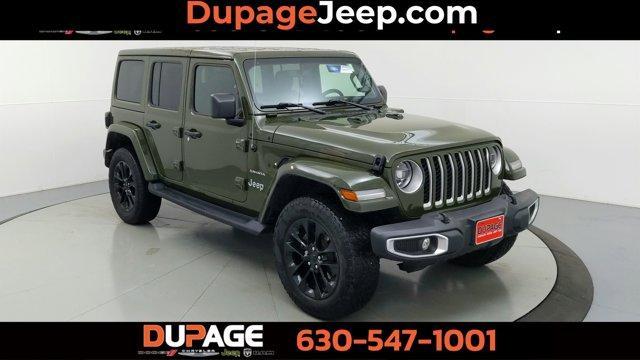 used 2021 Jeep Wrangler Unlimited 4xe car, priced at $37,588