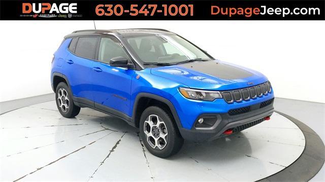 used 2022 Jeep Compass car, priced at $23,945