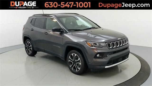 used 2023 Jeep Compass car, priced at $25,496