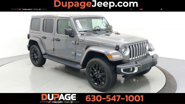 used 2021 Jeep Wrangler Unlimited 4xe car, priced at $35,498