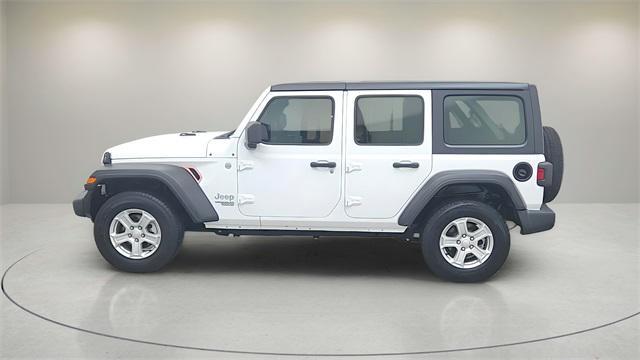 used 2021 Jeep Wrangler Unlimited car, priced at $24,691