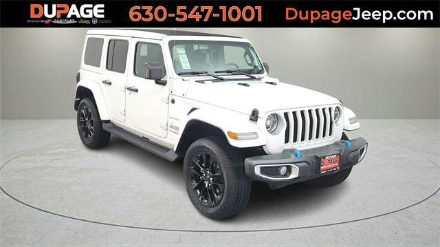 used 2022 Jeep Wrangler Unlimited 4xe car, priced at $30,999