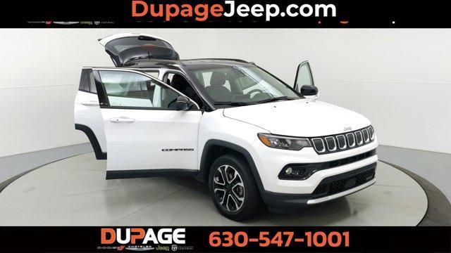 used 2022 Jeep Compass car, priced at $27,250