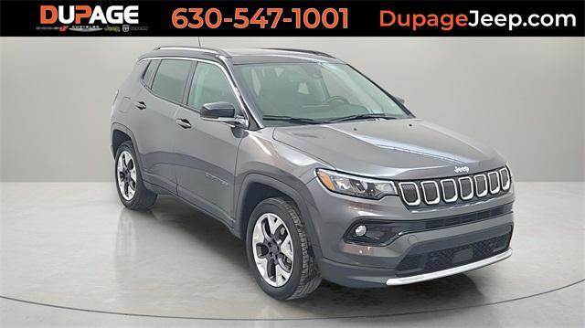 used 2022 Jeep Compass car, priced at $21,080